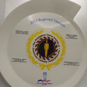 Villeroy & Boch‎ American Culinary Federation 2013 Regional Dinner Plate